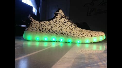 fake yeezy led shoes|yeezy authentication.